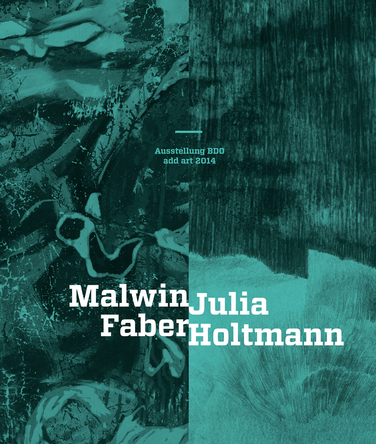 Zwischenräume. Malwin Faber, Catalog 2017
